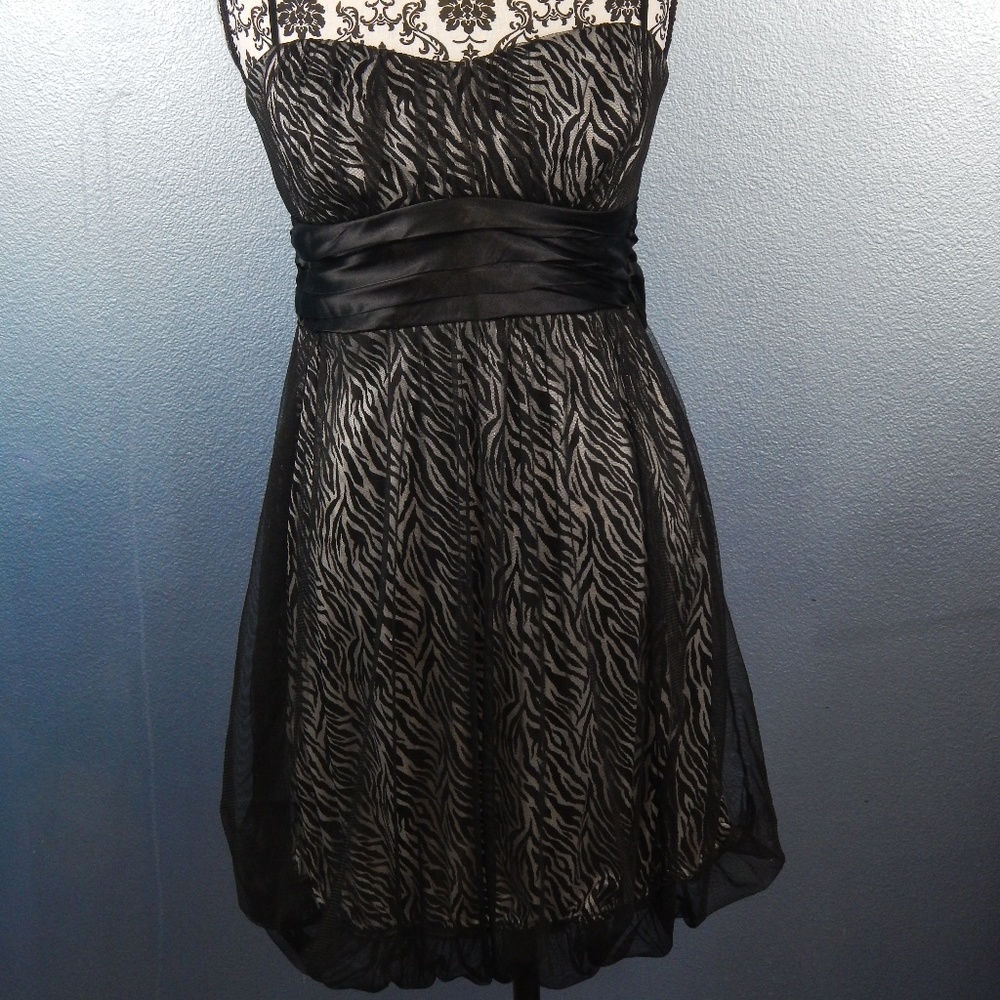 Trixxi zebra print dress